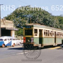 THREE-QUARTER-VIEW R1-CLASS TRAM 2078, ELIZABETH STREET, NSW, [N.D.]