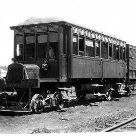RAILMOTOR NO.1 AND TRAILER